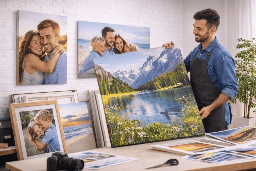 Canvas-uri și tablouri mari